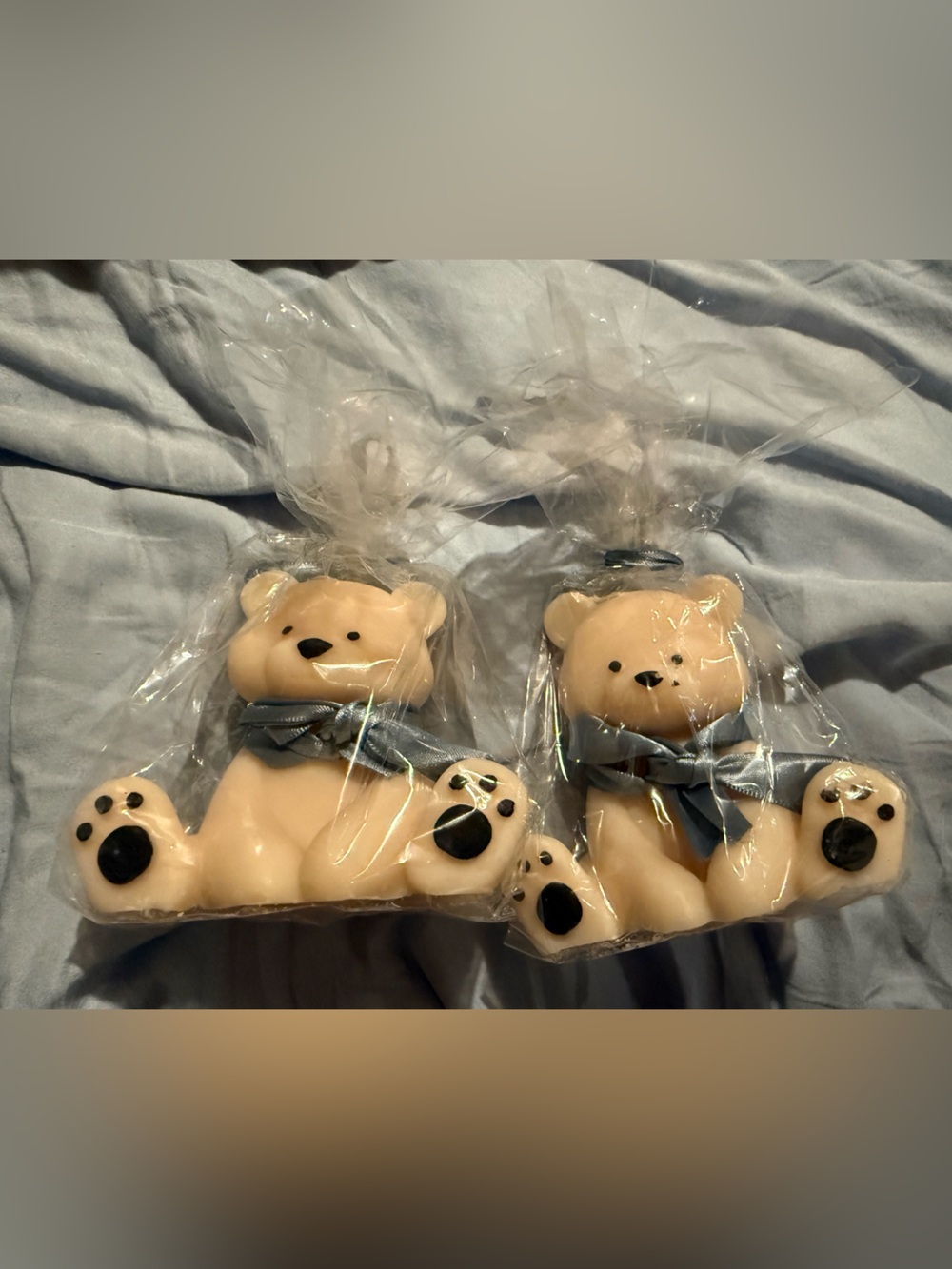 Hand Made Bear Soy Candle Set